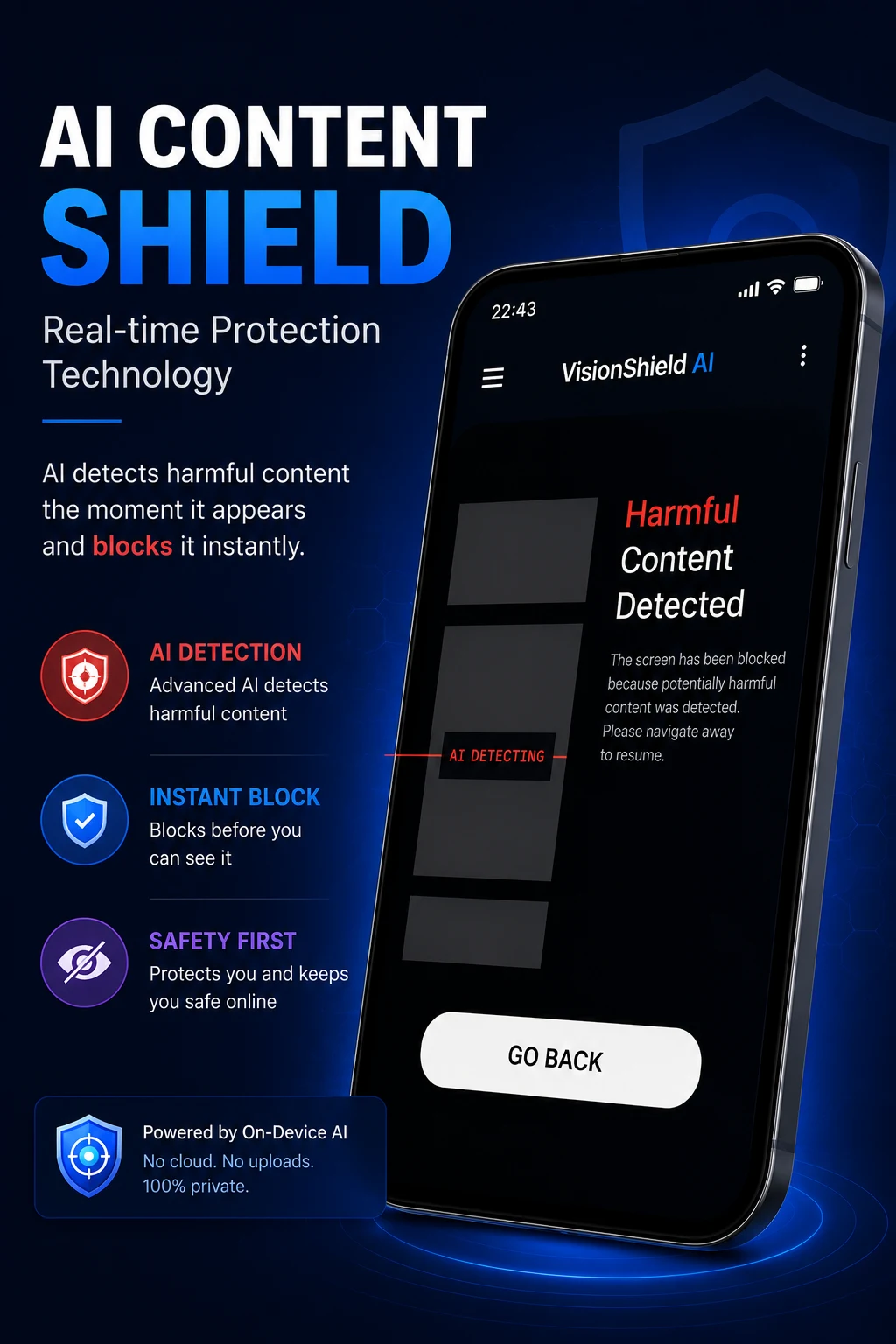 Porn Blocker By VisionShield screenshot